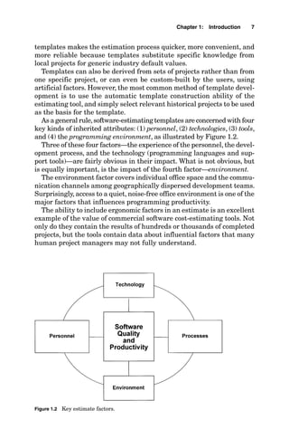 Introduction to Software Cost Estimation | PDF