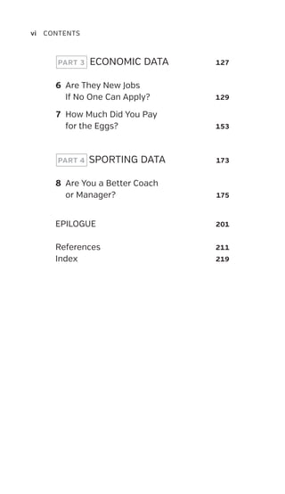PART 4
SPORTING DATA
Excerpt from
1 2 3 4 5 6 7 8
Are You a Better Coach
or Manager?
 