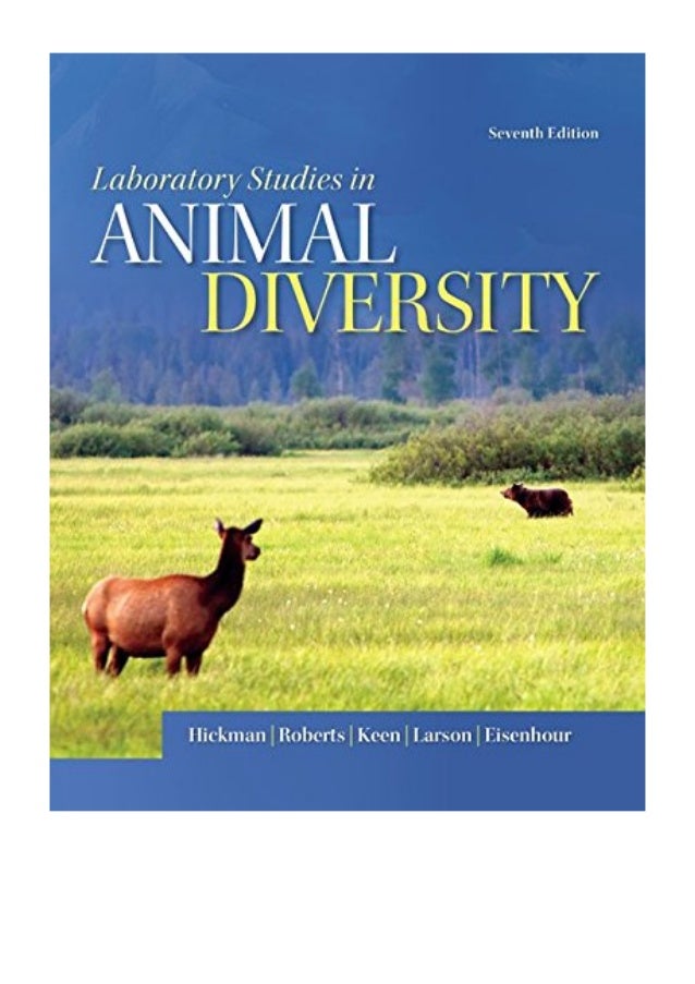 2014 Laboratory Studies For Animal Diversity Pdf By Cleveland P