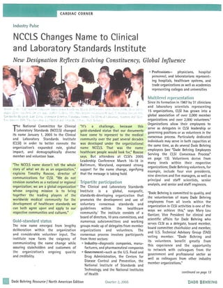 Rebranding a Globalized NCCLS