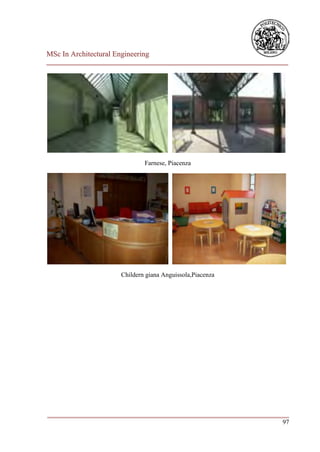 MSc In Architectural Engineering
___________________________________________________________________________




                               Farnese, Piacenza




                       Childern giana Anguissola,Piacenza




___________________________________________________________________________
                                                                         97
 
