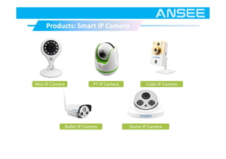 Products: Smart IP CameraProducts: Smart IP Camera
Mini IP Camera PT IP Camera Cube IP Camera
Bullet IP Camera Dome IP Camera
 
