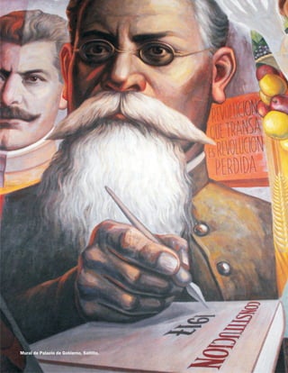 Mural de Palacio de Gobierno, Saltillo.
 