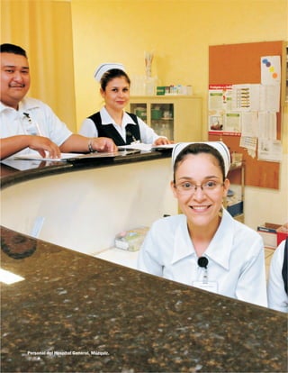 Personal del Hospital General, Múzquiz.
 