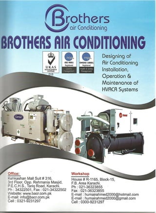 Company Profile Brothers Air Conditioning
