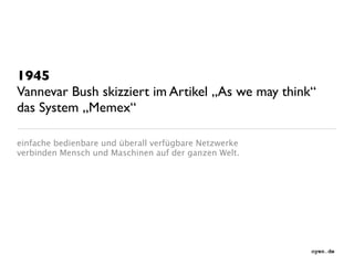 Evolution des Publishing | Reflexionen