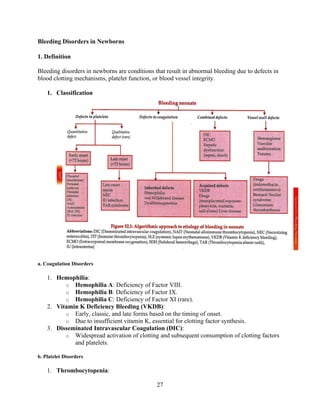 hematology of the newborn at a glance- neonatology | PDF