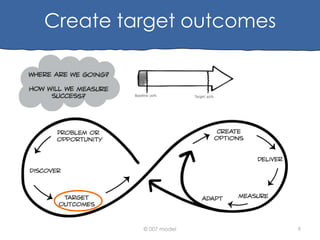 Create target outcomes

© 007 model

9

 
