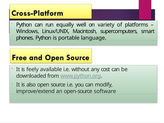 Comprehensive Introduction to Python Programming Language and Its ...