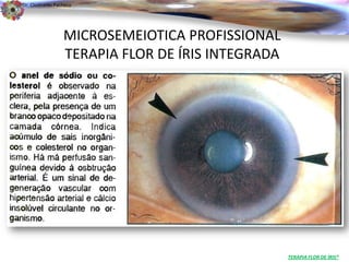 Dr. Clodoaldo Pacheco

                                                                          .

                 MICROSEMEIOTICA PROFISSIONAL
                 TERAPIA FLOR DE ÍRIS INTEGRADA




                                                  TERAPIA FLOR DE ÍRIS®
 