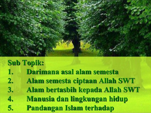 008 pengantar lingkungan hidup