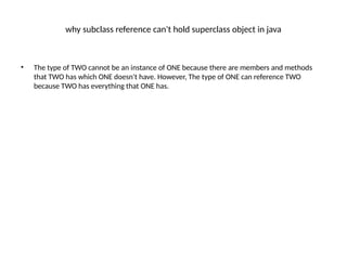 Understanding Polymorphism in Object-Oriented Programming with Java ...