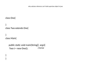 Understanding Polymorphism in Object-Oriented Programming with Java ...