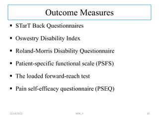 Psfs Back Pain Example 008_Chronic Low Back Pain which stayed longer ppt.pdf