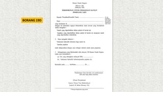 BORANG 19D
 