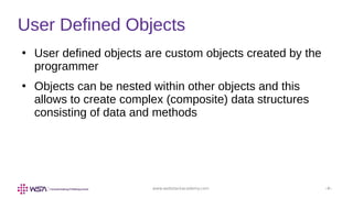 JavaScript - Chapter 8 - Objects | PPT