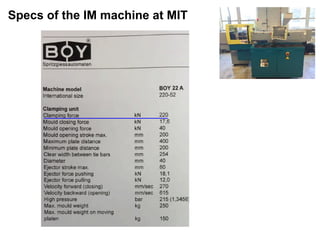 2.008x
Specs of the IM machine at MIT
 