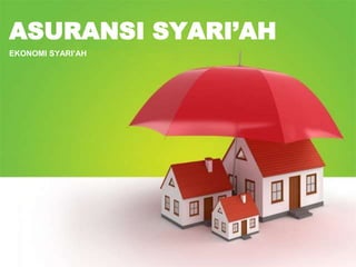 ASURANSI SYARI’AH
EKONOMI SYARI’AH
 