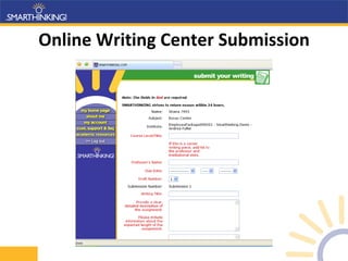 Online Writing Center Submission 