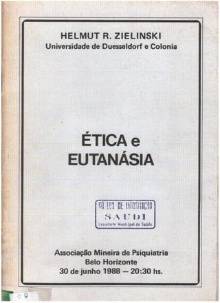 0099-L - Ética e Eutanásia