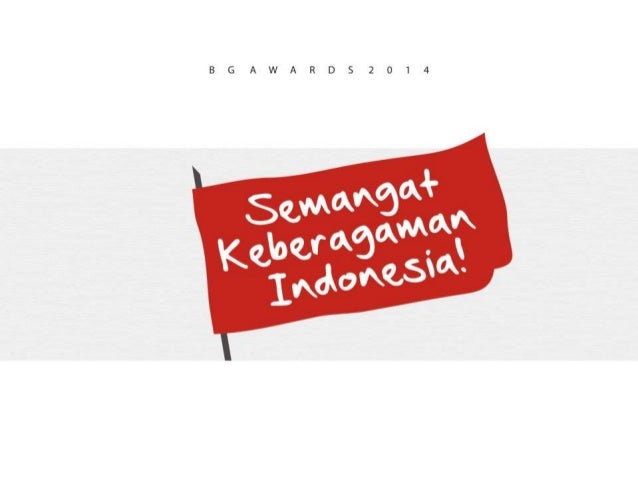 Semangat Keberagaman Indonesia Bg Award Citra Pariwara 2014