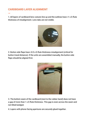 Google Cardboard Instructions | PDF