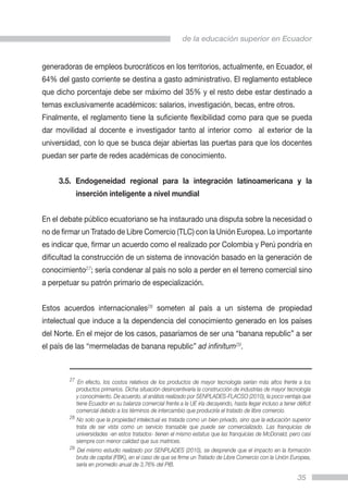 Tercera ola de transformación de la educación superior en ecuador | PDF
