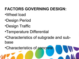 design of rigid | PPT