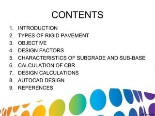 design of rigid | PPT