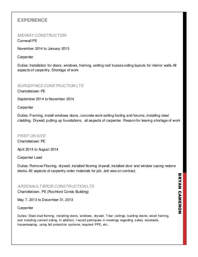 framer job description framer job description