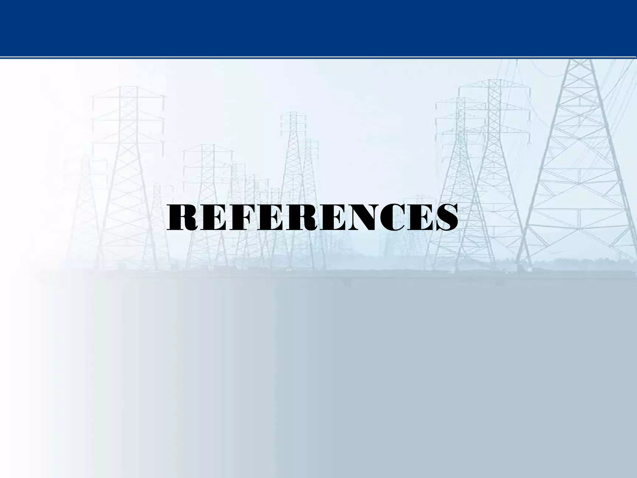 REFERENCES
 