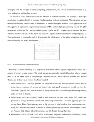 A Survey of Mobile Cloud Computing: Architecture, Applications, and ...