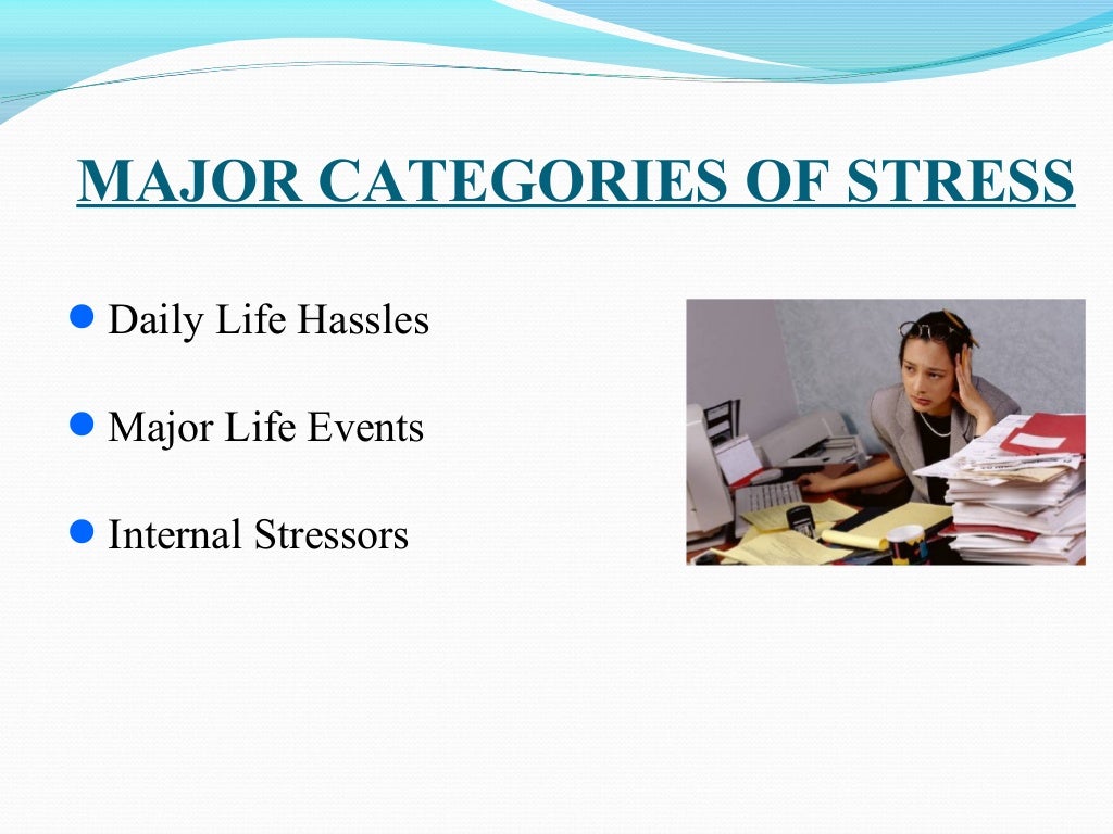 Stress Sources Of Stress