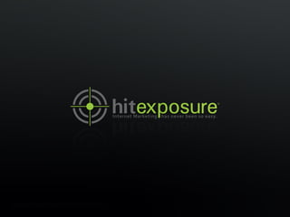 Corporate Identity & Stationery Design/ HITEXPOSURE™ INTERNET MARKETING
SEO Search Engine Optimization, PPC Pay-Per-Click & IMC Internet Marketing Consulting   © Copyright Beeround Design Studio 2010. All Rights Reserved.
 