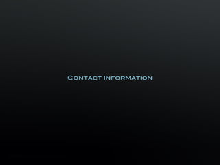 Contact Information




Contact Information
BeeRound™ Design Studio, Corporate Identity & Stationery Design Portfolio                         © Copyright Beeround Design Studio 2010. All Rights Reserved.
 