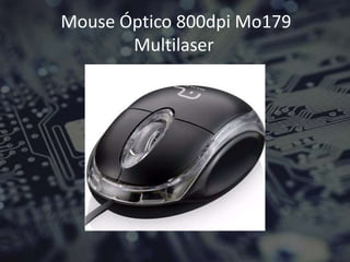 Mouse Óptico 800dpi Mo179
Multilaser
 