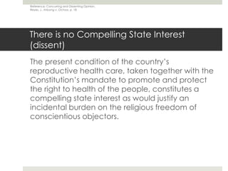 Understanding the Supreme Court Decision on the RH Law | PPTX