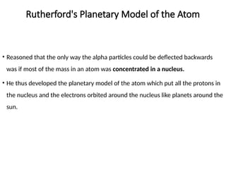 Planetary Model By Rutherford Ritism 00 CENG 102 Introduction INTRODUCTION.pptx