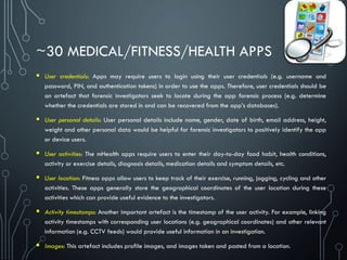 HEALTHCARE
SUMMARY
Native Health App is good protected, however not a basic information
 Basic info - Date of birth, sex,...