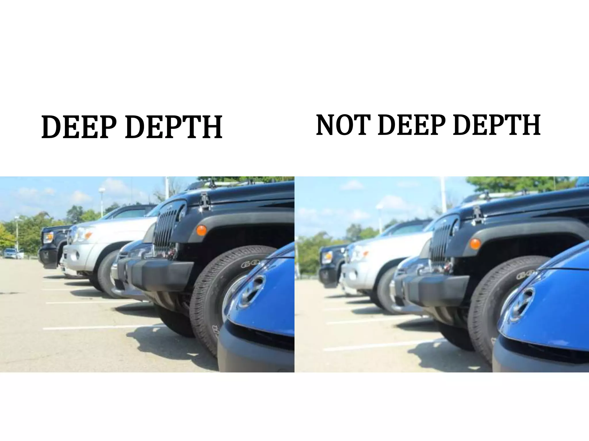 DEEP DEPTH NOT DEEP DEPTH
 