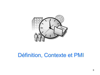 Définition, Contexte et PMI
8

 