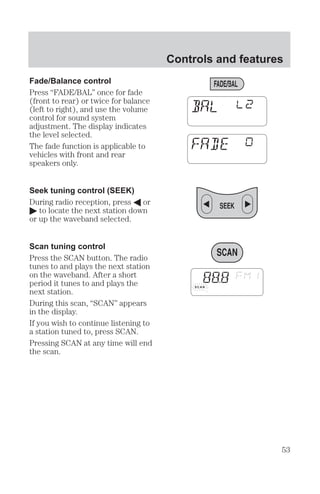 Instrumentation 
	 
OVERHEAD WARNING 
LIGHTS 
(if equipped) 
+ %#!,+ #%%-#', *# %1 /' 
, #!'#,#(' $1 #+ ,-*' ,( , (' 
)(+#,#(' 
Service intervals 
%%-#',+  ,* ))*(0#,%1 


 $  #%+ (* 
 