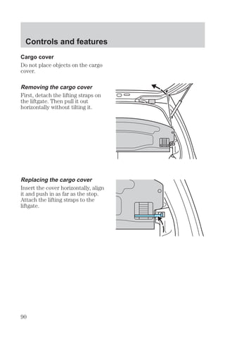 Controls and features 

 