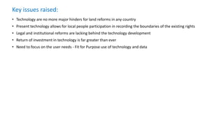 Issues of the technical theme:
• Low government capacity to use the available data and technology
• Need to focus on the u...