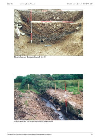 Archaeological Excavation Report E0471 - Carrowreagh, Co. Wexford, Ireland - EAP Journal