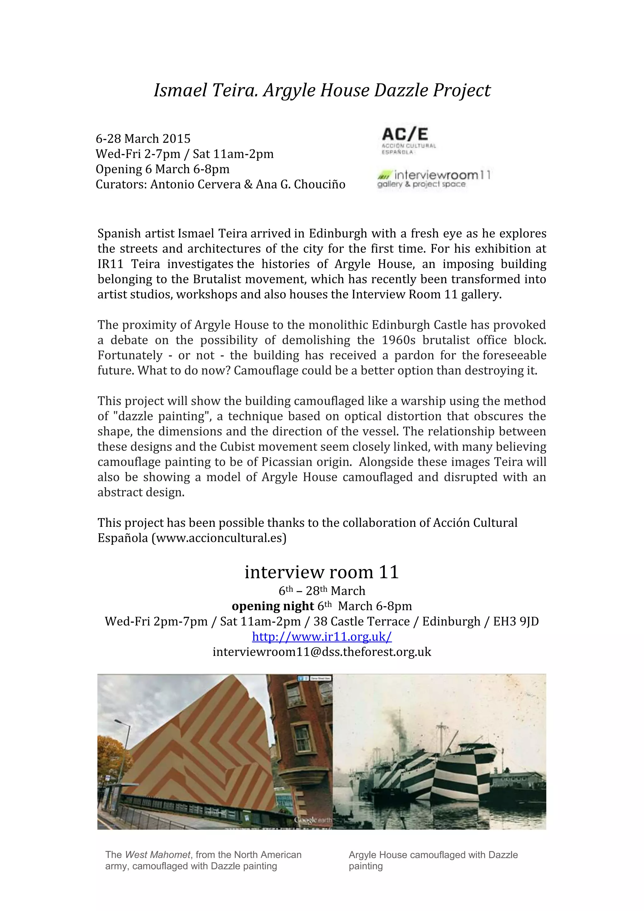 Argyle Project. Press English | DOCX