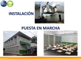 PUESTA EN MARCHA
INSTALACIÓN
 