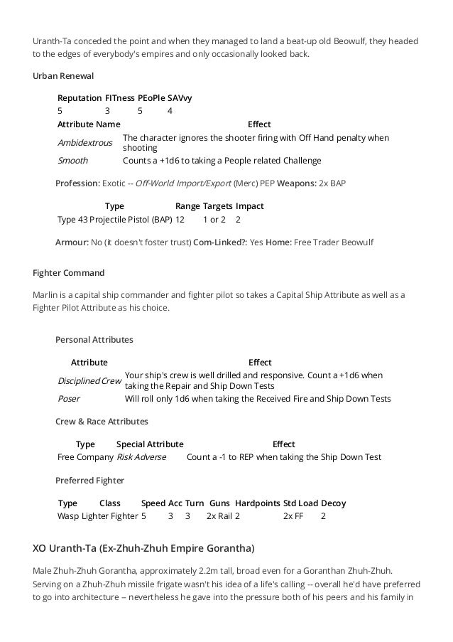 5150 Free Trader Beowulf