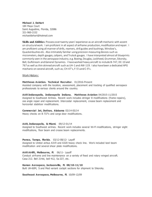 Michael+Resume+2015_01021 | PDF
