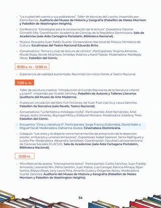 Feria Internacional del Libro Santo Domingo 2024 | PDF